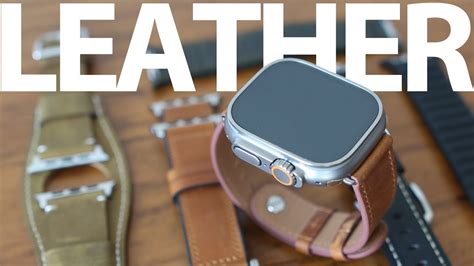 apple ultra watch leather band|best band for apple ultra.